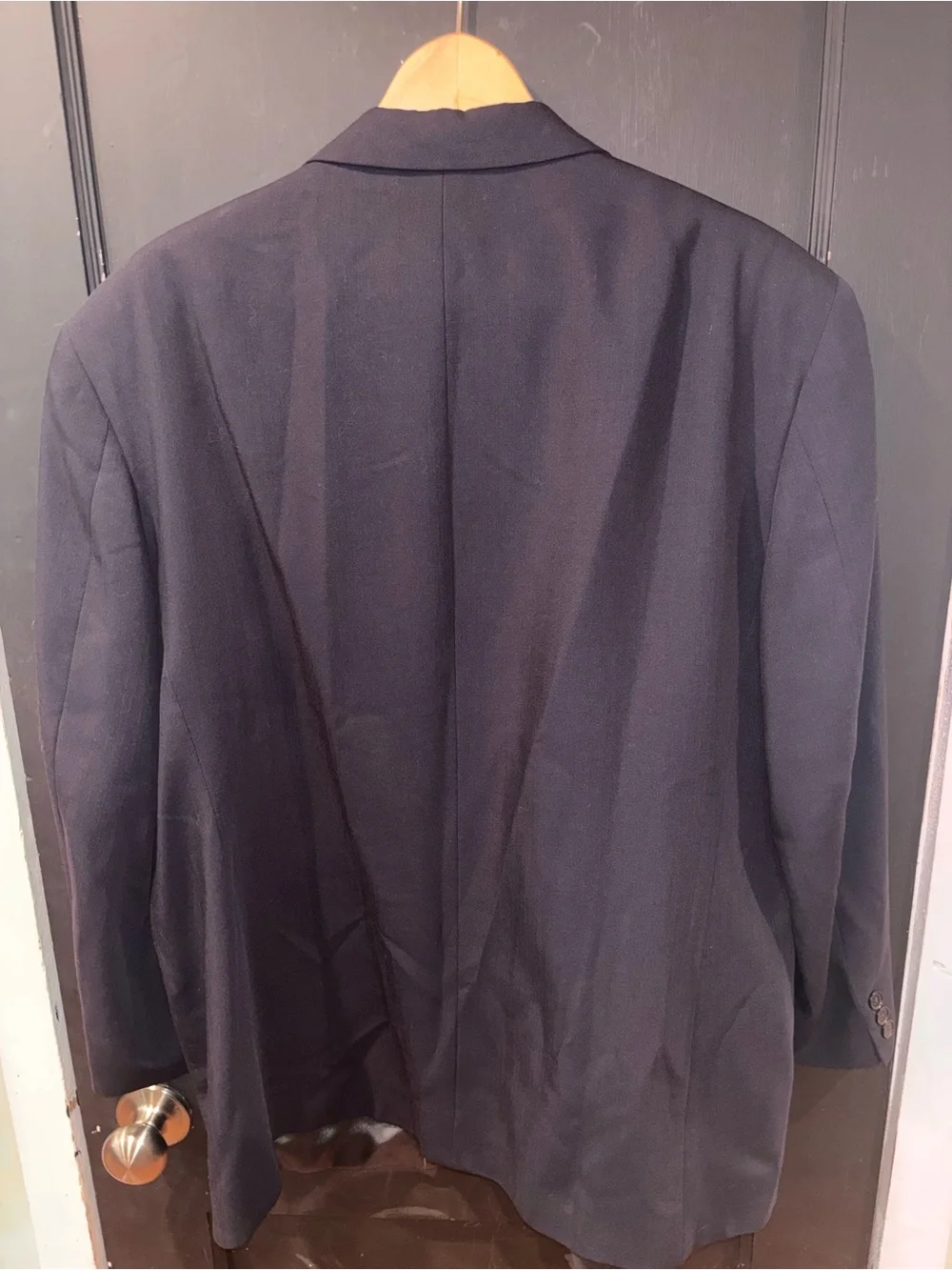 Givenchy Monsieur Navy Wool Blazer Sport Coat 46S Made in Italy